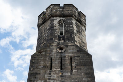 Low angle view of building against sky