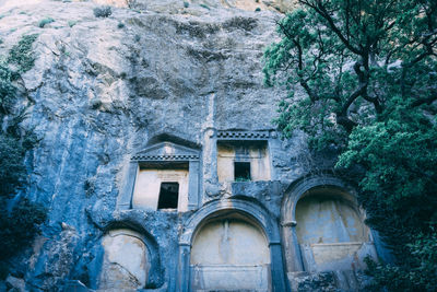 Low angle view of old building