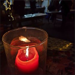 Close-up of drink on table