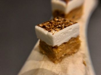 Close-up of dessert