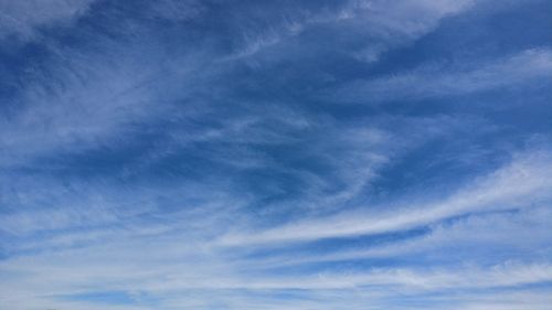 Low angle view of sky