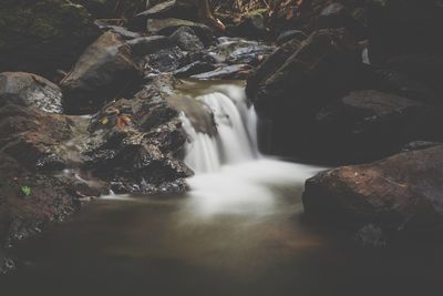 Waterfall in forest