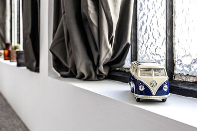 Close-up of vintage car