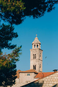 Low angle view of building against sky