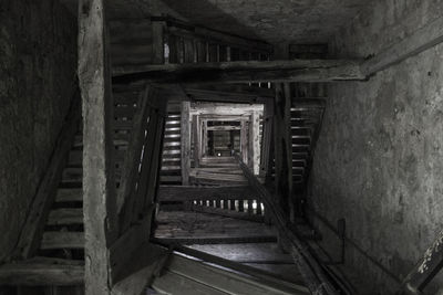 Staircase in old building