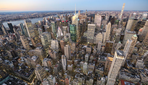 Aerial view of a city