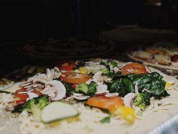 Close-up of food in plate