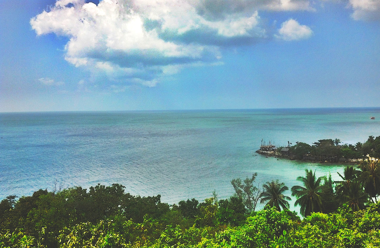 VIEW OF SEA AGAINST SKY