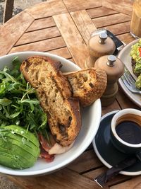 Breakfast bowl for avocado lovers in california