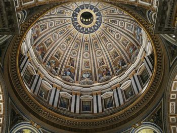 Low angle view of cathedral dome