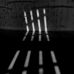 Shadow of people on wall