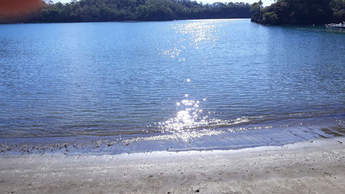 Scenic view of sea