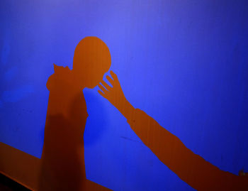 Close-up of human hand