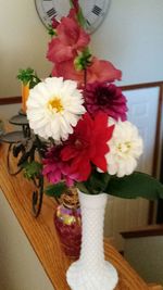 Close-up of flowers in vase