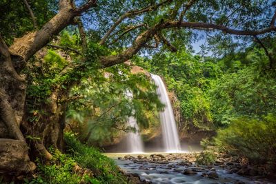 Twin waterfall