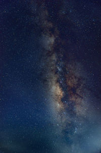 Full frame shot of star field milky way galaxy