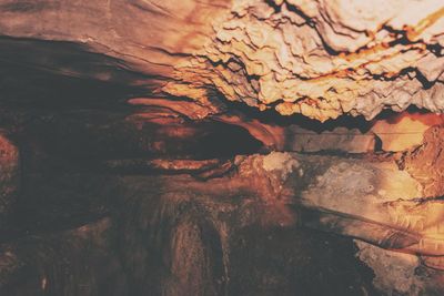 Full frame shot of cave