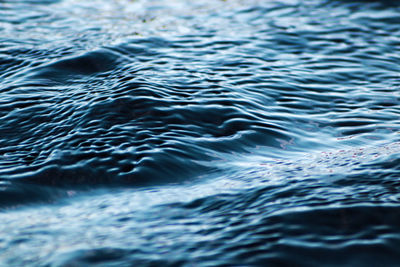 Full frame shot of rippled water