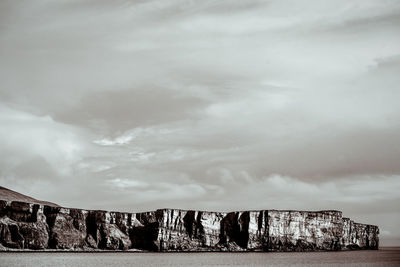 A rocky coast somewhere on orkney island