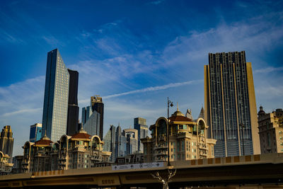 Skyscrapers in city