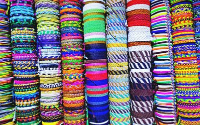 Full frame shot of colorful balls