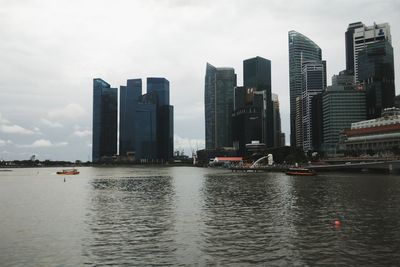 City skyline against sky