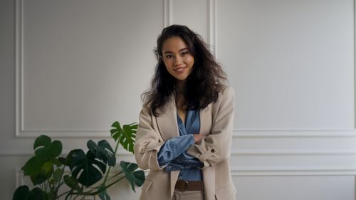 Young woman using mobile phone