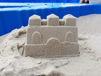 Close-up of sand on beach