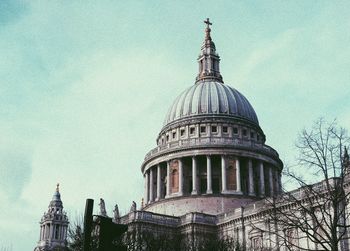 Low angle view of building against sky