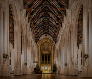 Interior of historic building