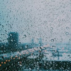 Close-up of water drops on the background