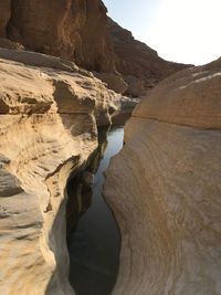 View of sand dunes