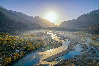 Misty morning ii gakuch -pakistan