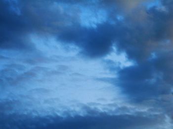 Low angle view of cloudscape