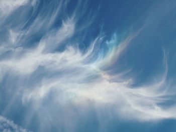 Low angle view of storm clouds in sky