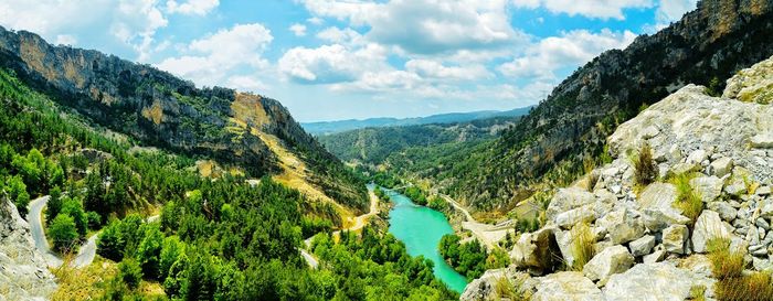 Idyllic landscape from turkey