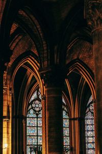 Interior of church