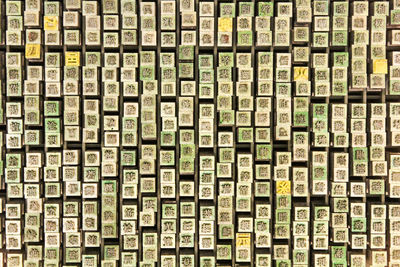 Full frame shot of tiled floor