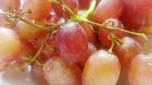 Full frame shot of grapes