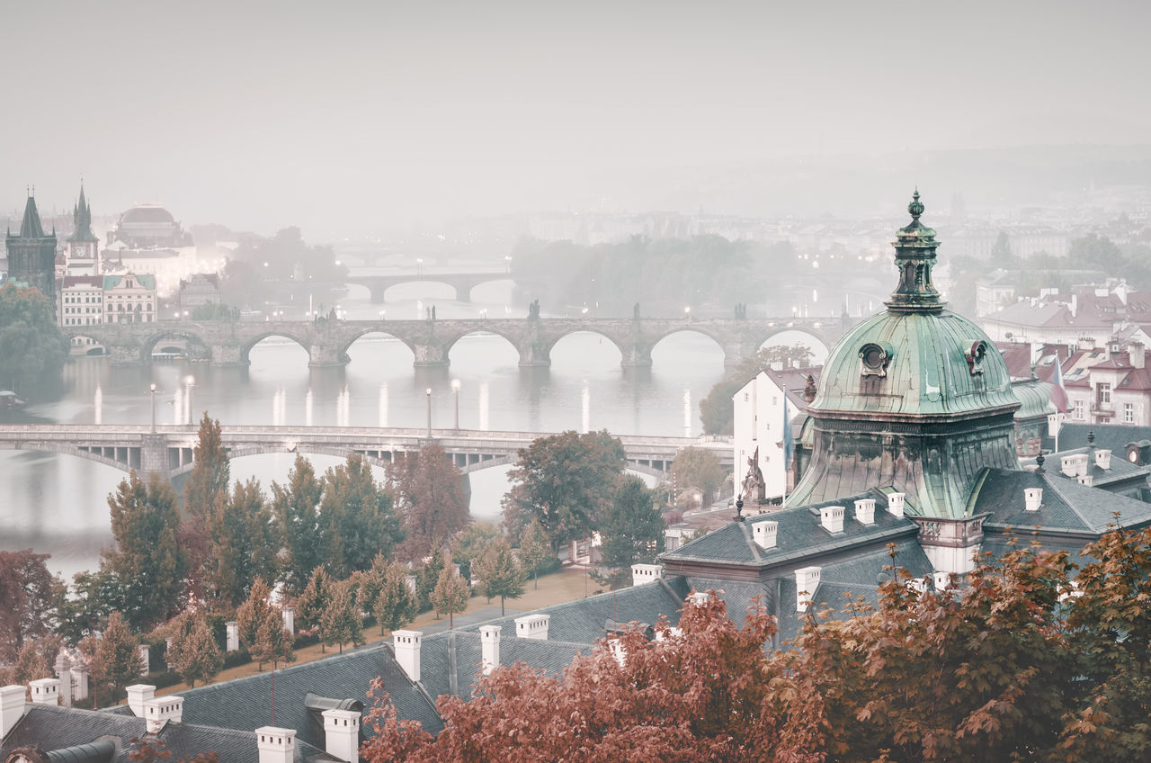 View over prague