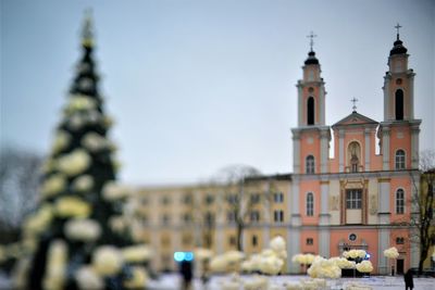 View of buildings in city