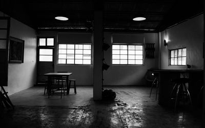 Chairs on floor at home