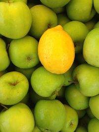 Full frame shot of lemons