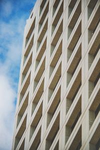 Low angle view of building against sky