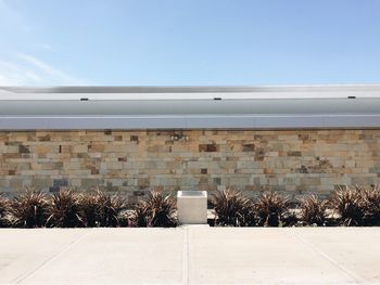 Built structure against the sky