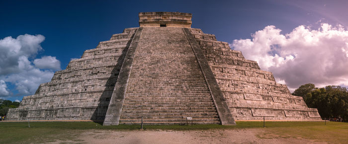 Low angle view of a temple