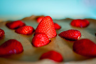 Close-up of strawberries