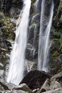 View of waterfall