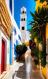 Scenic view of building