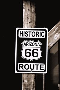 Low angle view of road sign